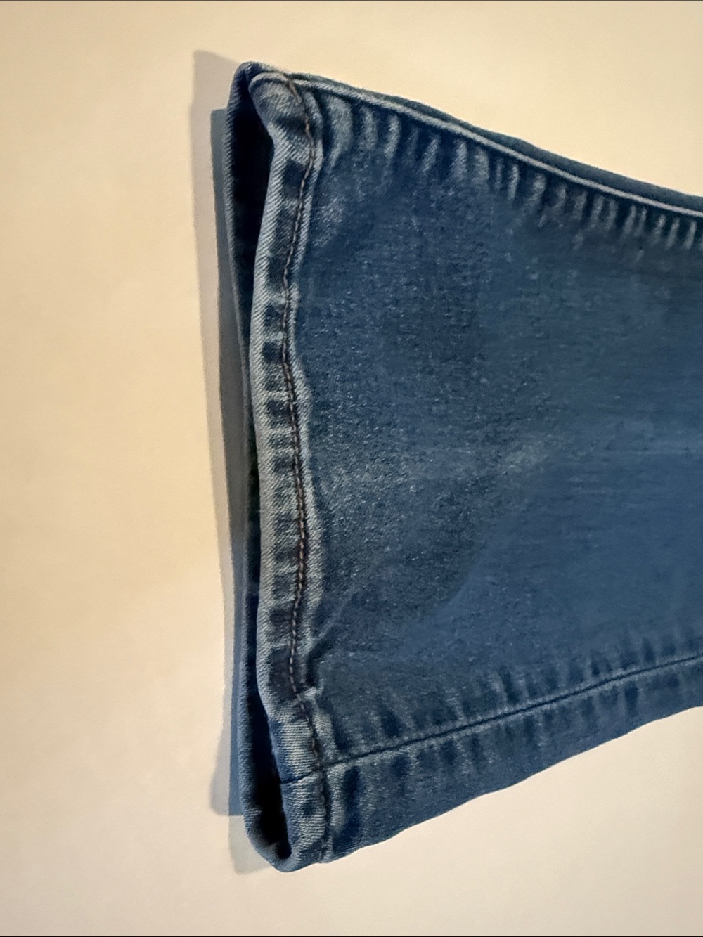 Lucky Brand Classic Mid to Dark Blue Sophia Straight Leg Jeans - Picture 11 of 12